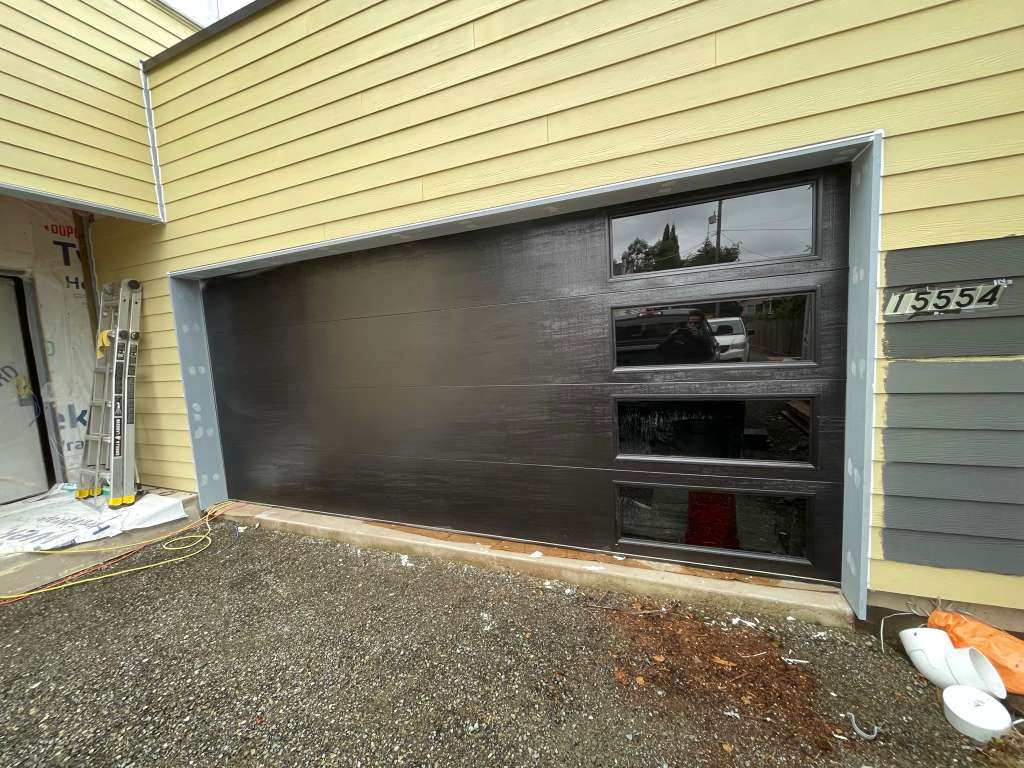 Eastside garage door repair project