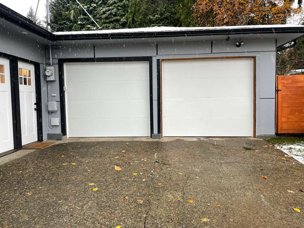 Eastside garage door repair project